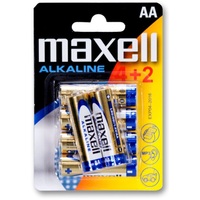 Maxell baterija LR 06 4+2 blister / kom