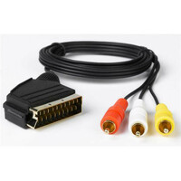 SCART>3RCA, 1,8m, (TV:3RCA-AV:SCART) sa prekidacem