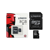 Kingston UHS-I MicroSDHC 8GB class 10 + adapter