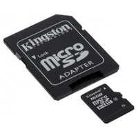 Kingston MicroSDHC 16GB class 4 + adapter