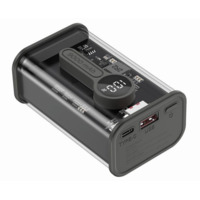 PB09-TQC3-01 power bank 9000 mAh, crni