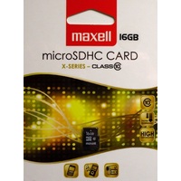 Maxell Micro SDHC 32GB Class 10
