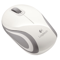 Logitech M187 Mini Mouse White
