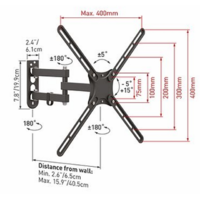 BARKAN E3433 LCD TV zglobni zidni nosac do 65 inca
