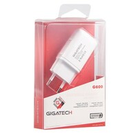 Gigatech G600 USBx1 2.1A Bez kabla