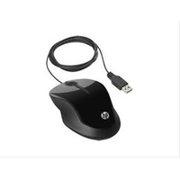 HP X1500 USB Optical Mouse Black 