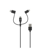 TNB CBLIGHT3IN1 USB Kabl 3 U 1: LIGHTNING+USB/C+MICRO USB