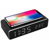 DAC-WPC-01 Gembird Digitalni Sat Alarm sa bezicnim punjenjem  telefona