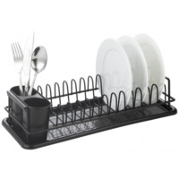 R53000M 1 nivo hromiran, crna podloga 41.5x17.5x9.5cm